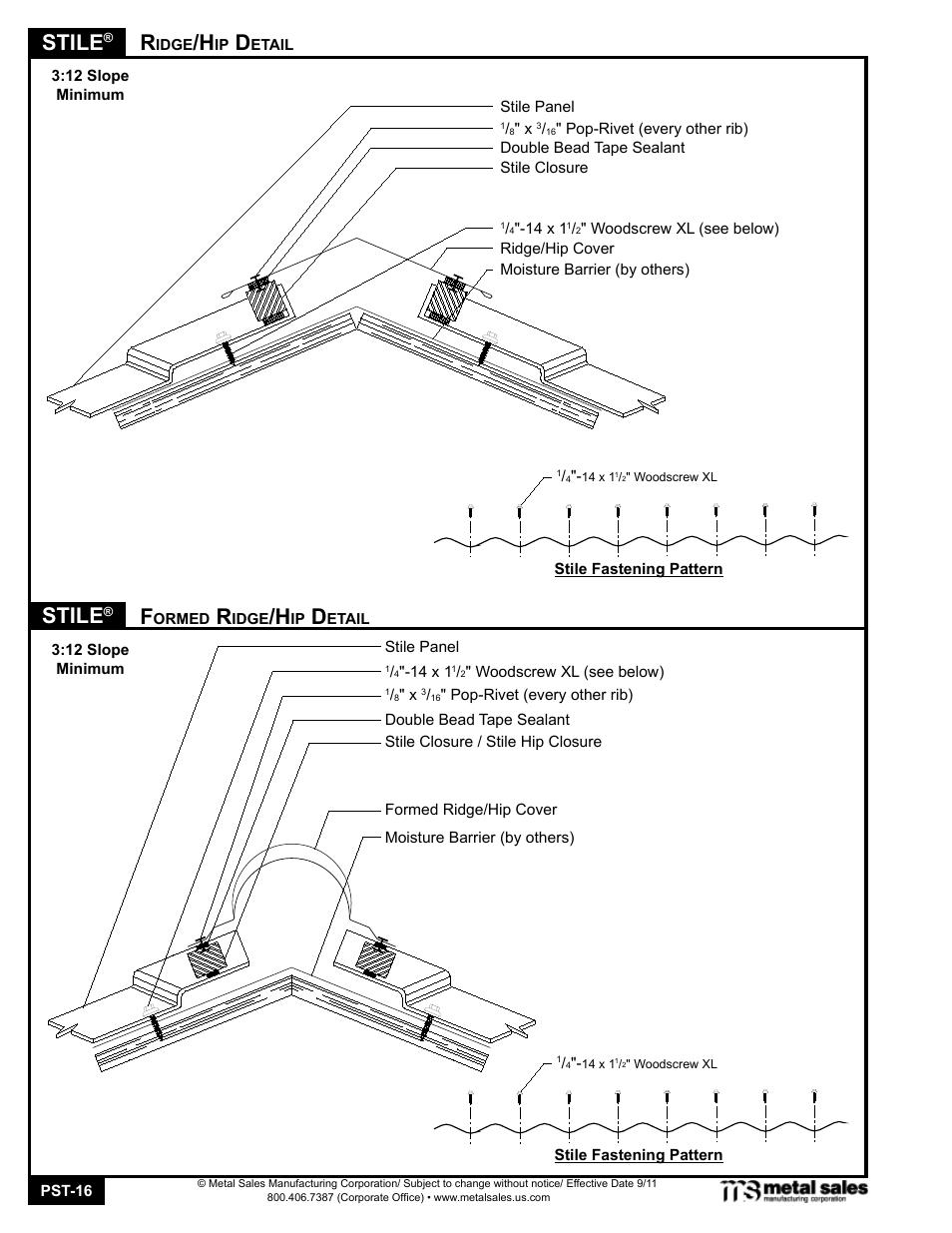 Stile | Metal Sales Stile Manual User Manual | Page 16 / 18