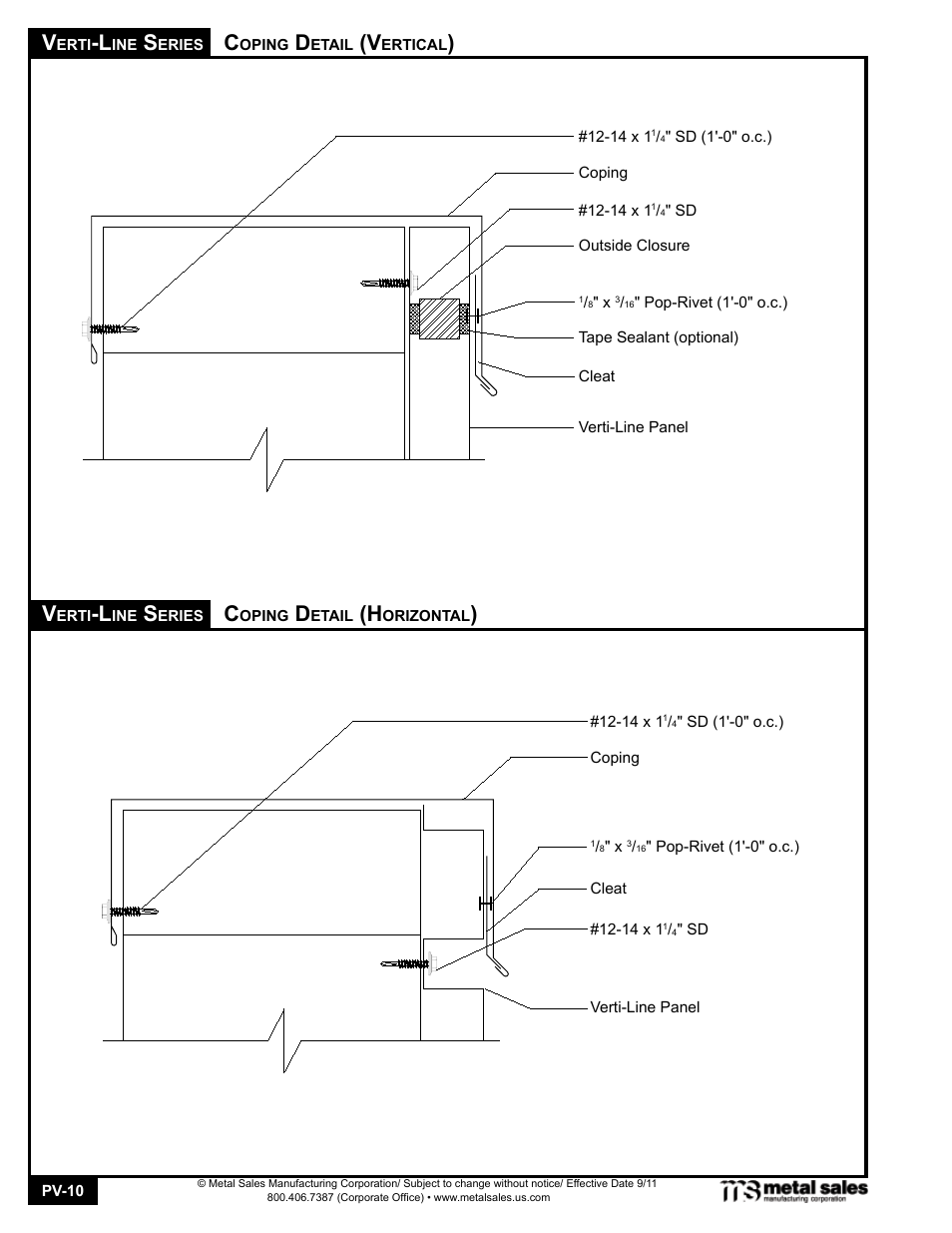 Metal Sales T10-C User Manual | Page 10 / 18
