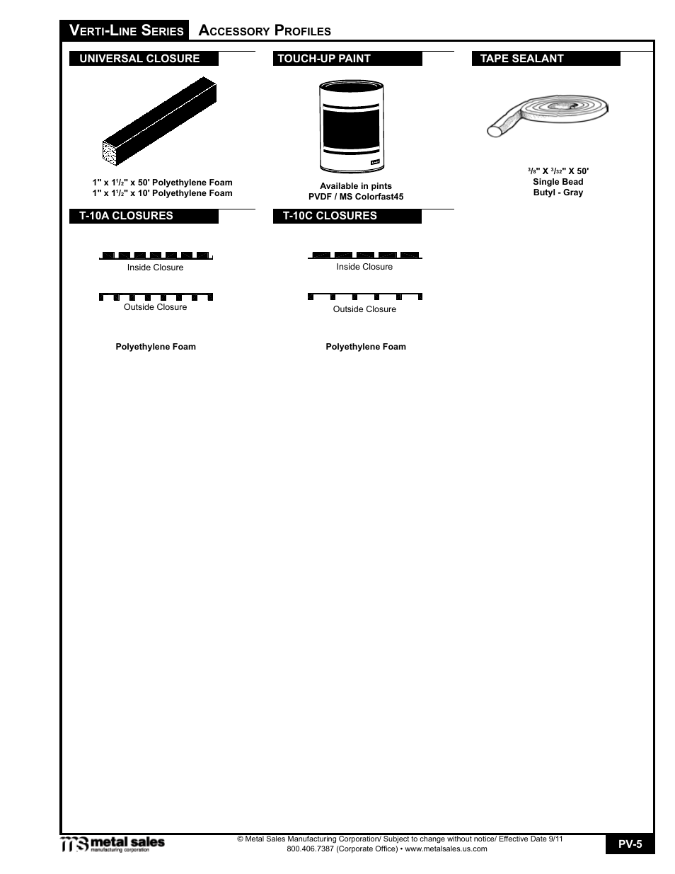 Metal Sales T10-C User Manual | Page 5 / 18