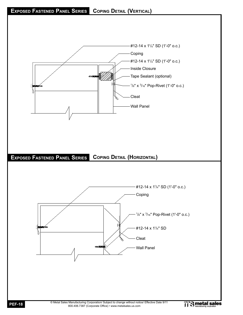 Metal Sales T6-A User Manual | Page 18 / 26