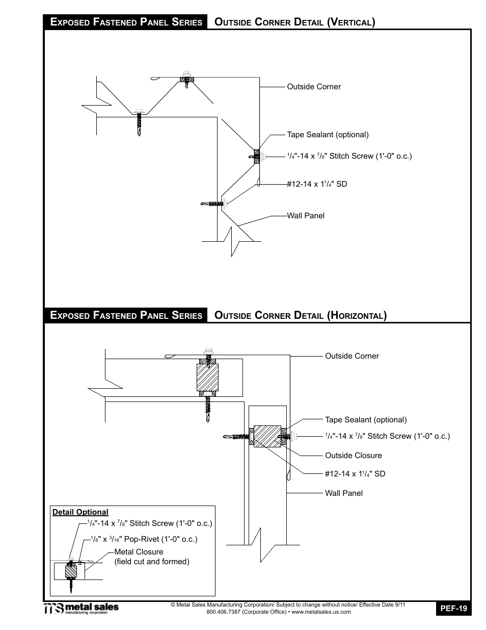 Metal Sales T6-A User Manual | Page 19 / 26