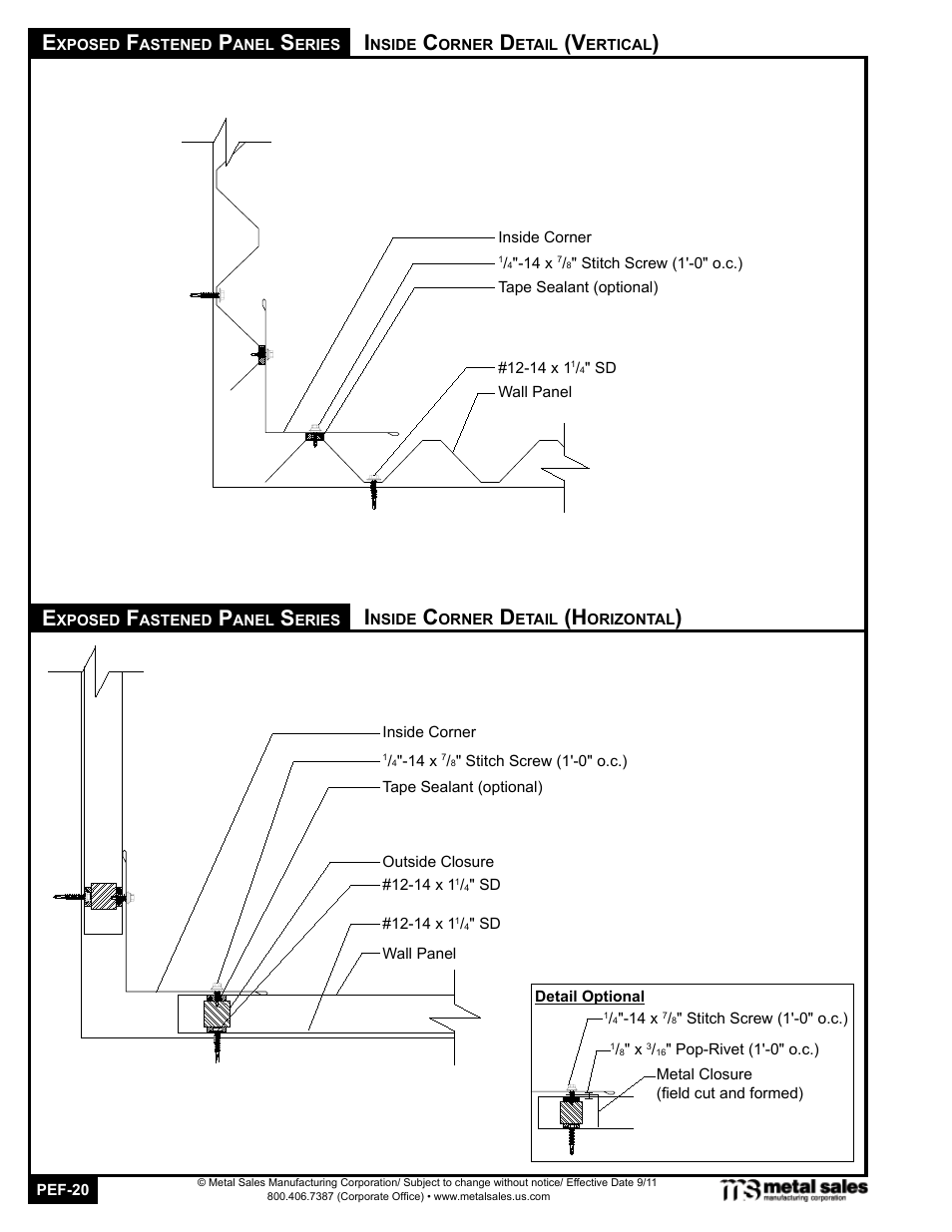 Metal Sales T6-A User Manual | Page 20 / 26