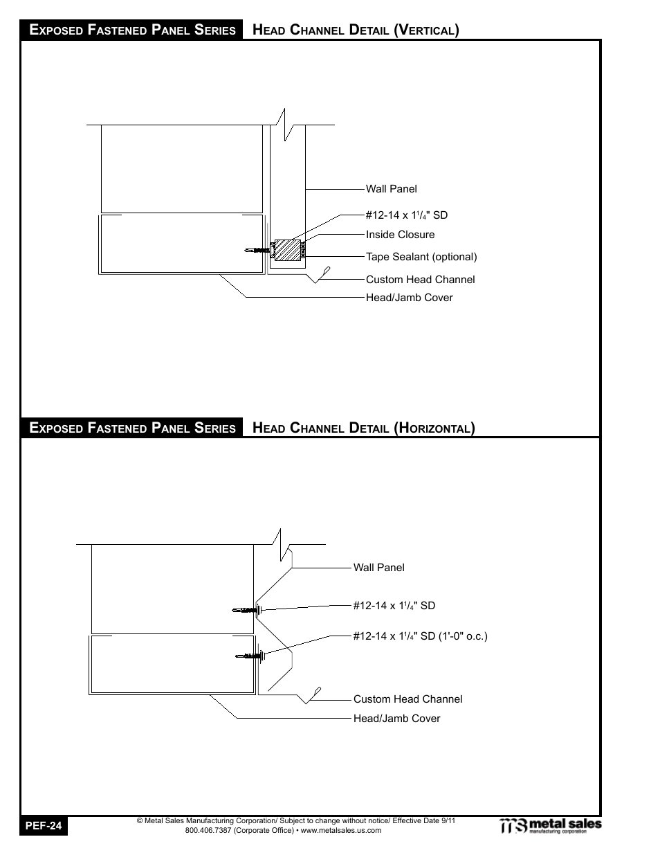 Metal Sales T6-A User Manual | Page 24 / 26