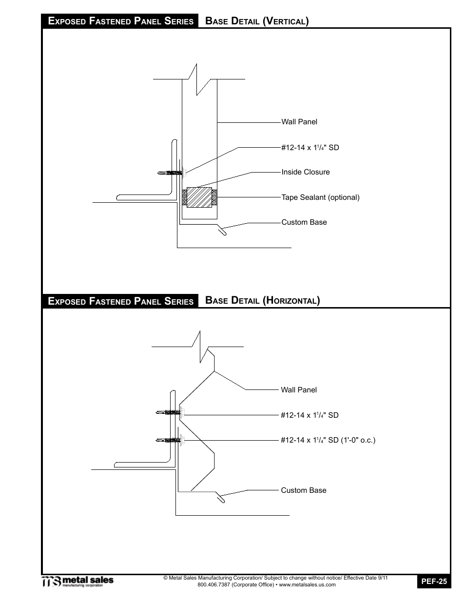 Metal Sales T6-A User Manual | Page 25 / 26