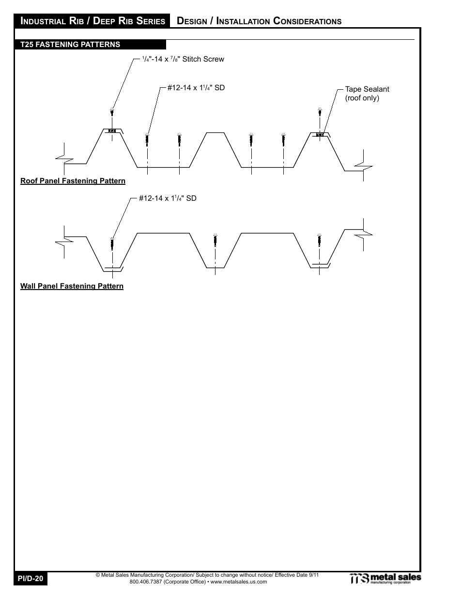 Metal Sales TDR-6 User Manual | Page 20 / 32