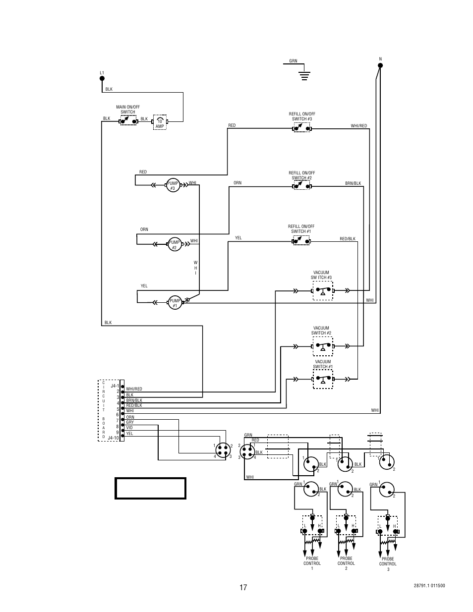 Schematic wiring diagram afpr-3, 120 volt ac 2 wire single phase | Bunn AF PR-3 User Manual | Page 17 / 18