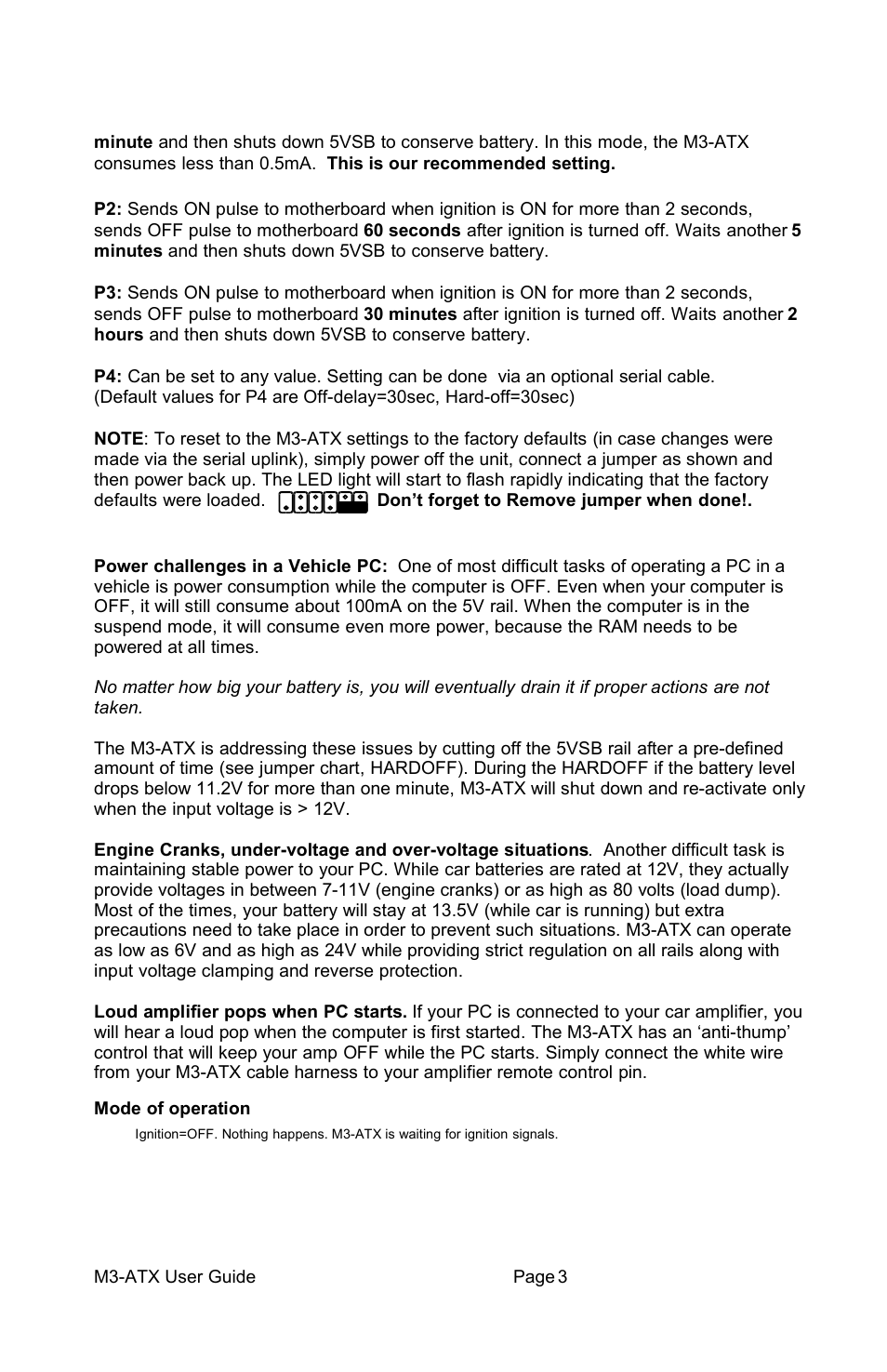 MitxPC M3-ATX User Manual | Page 3 / 4
