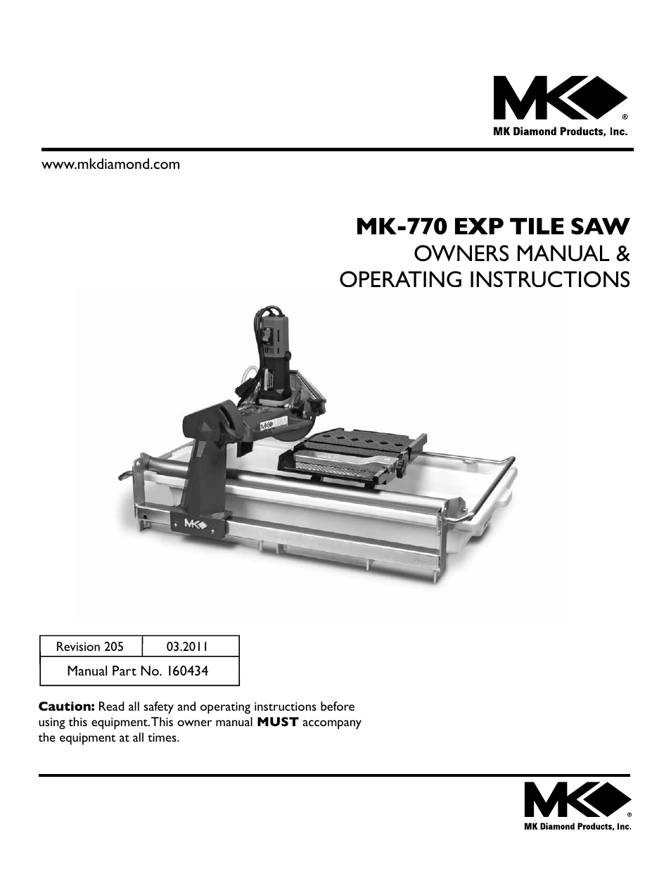 MK Diamond MK-770 EXP User Manual | 46 pages