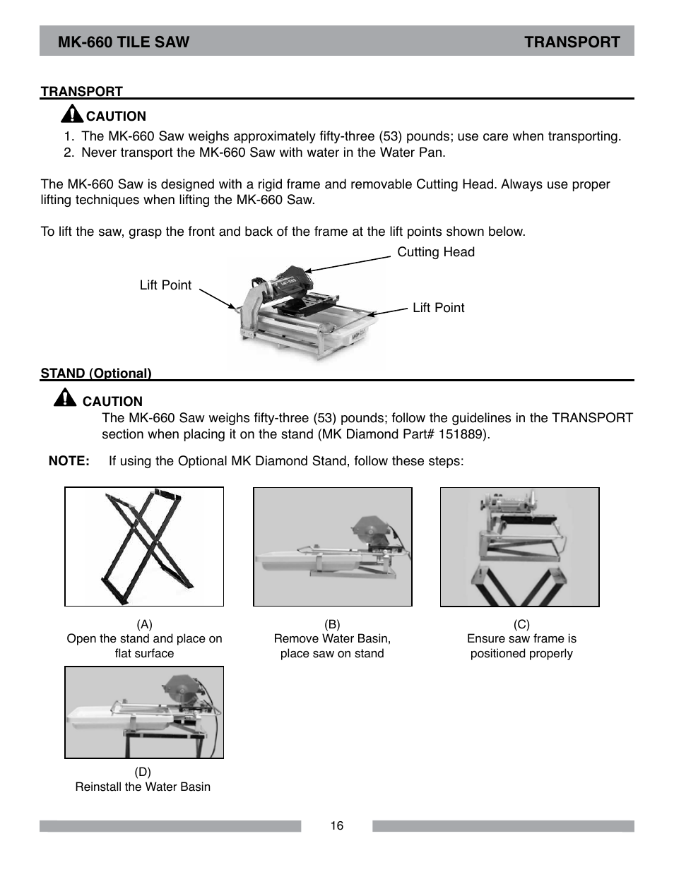 MK Diamond MK-660 User Manual | Page 16 / 44