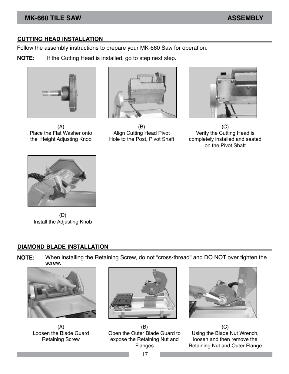 MK Diamond MK-660 User Manual | Page 17 / 44