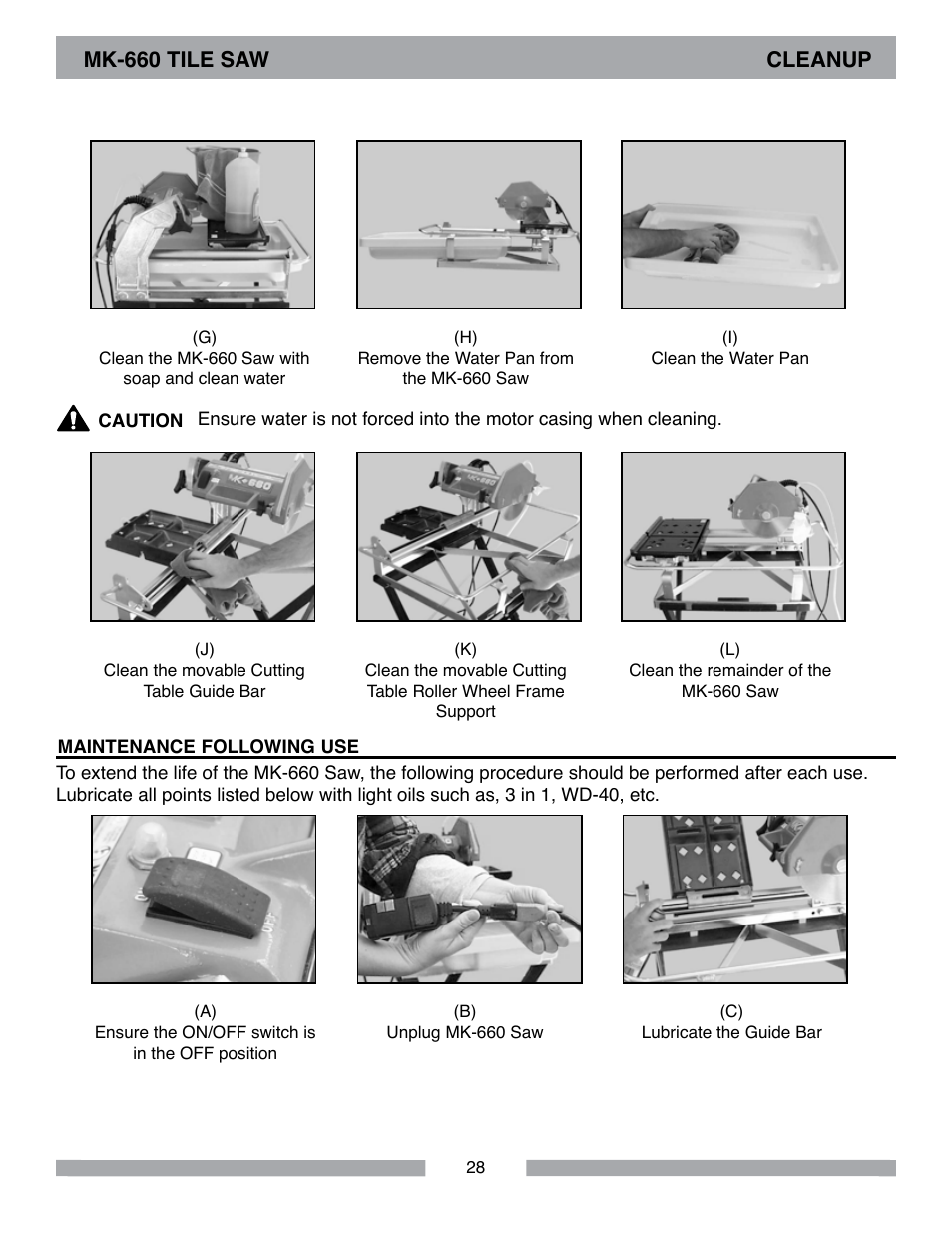 MK Diamond MK-660 User Manual | Page 28 / 44