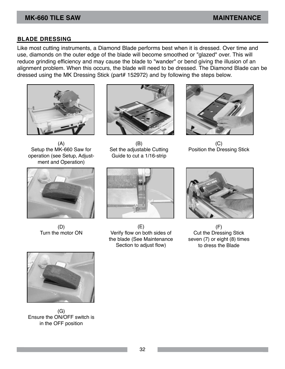 MK Diamond MK-660 User Manual | Page 32 / 44