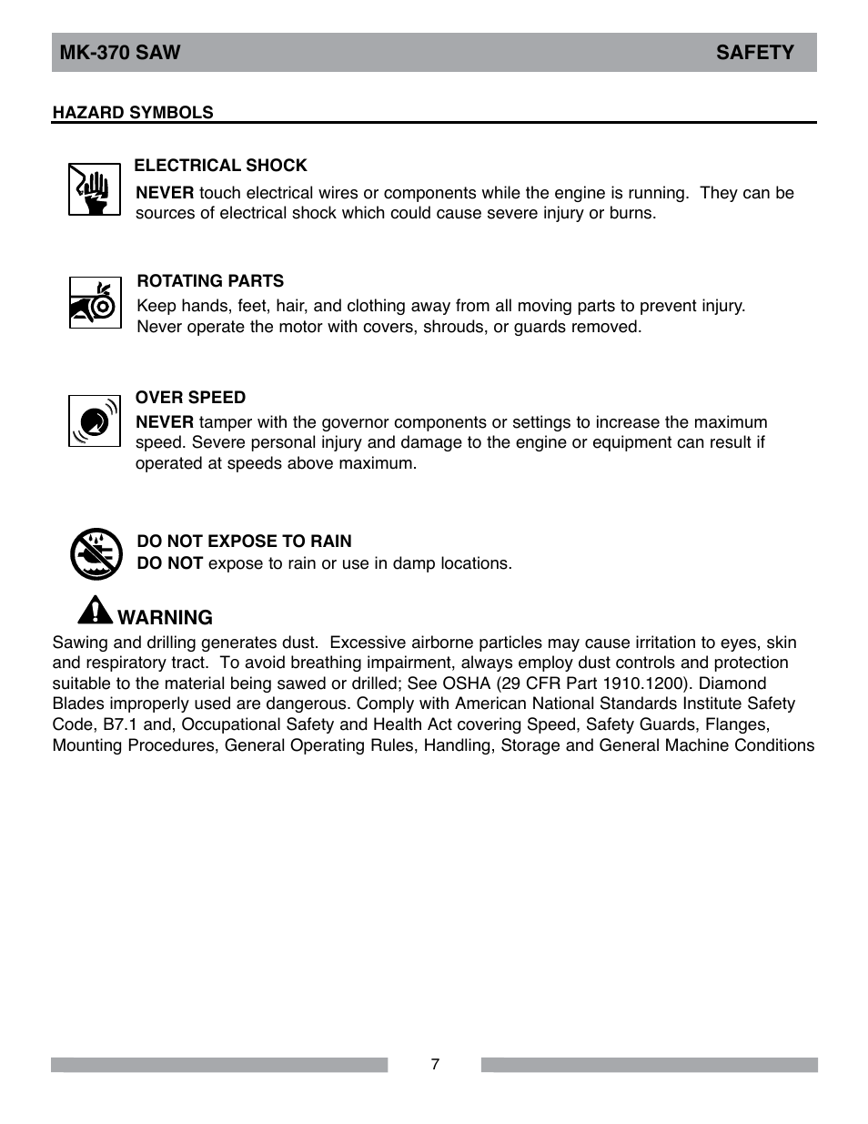 MK Diamond MK-370 User Manual | Page 7 / 36