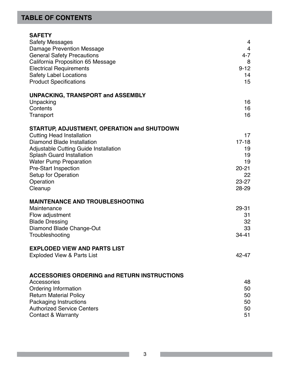 MK Diamond MK-370 EXP User Manual | Page 3 / 52