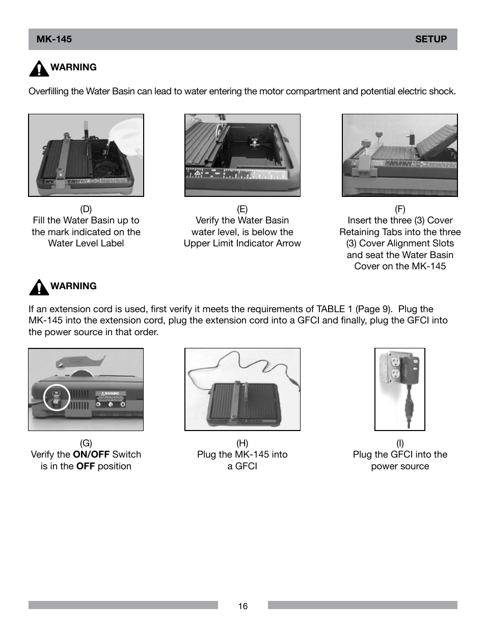 MK Diamond MK-145 User Manual | Page 16 / 32