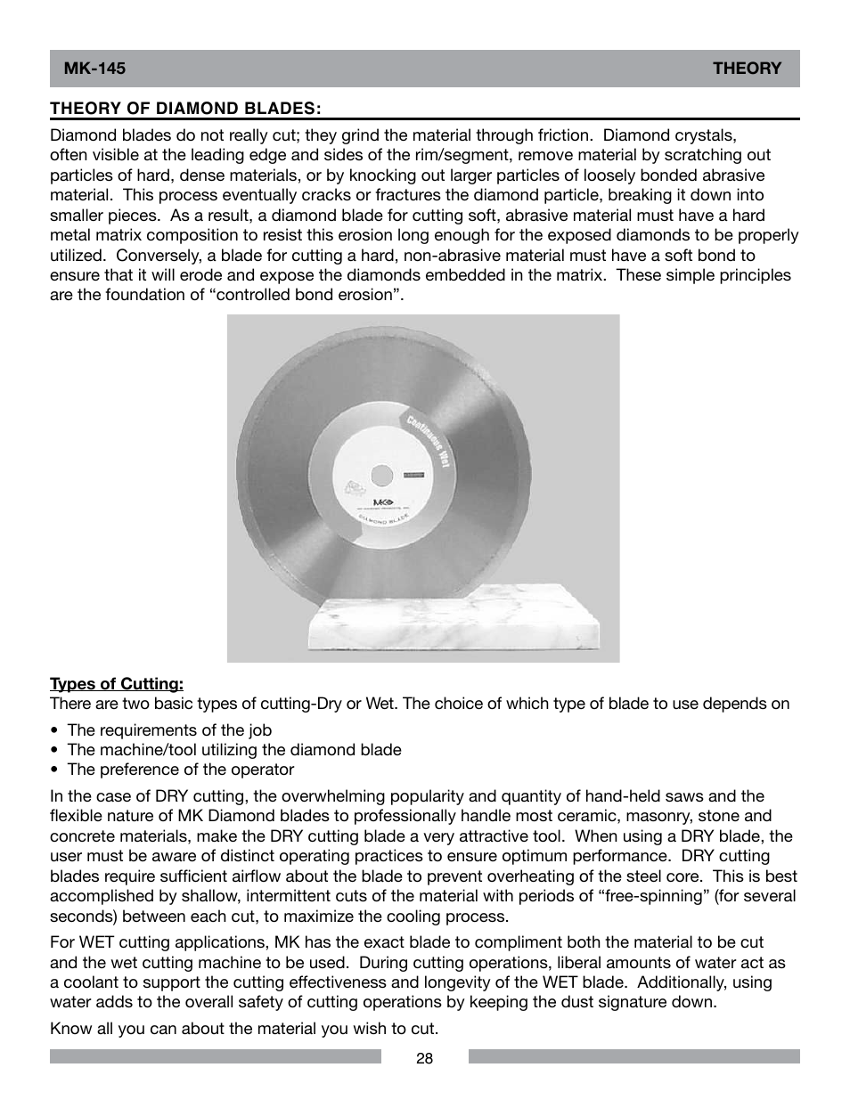 MK Diamond MK-145 User Manual | Page 28 / 32