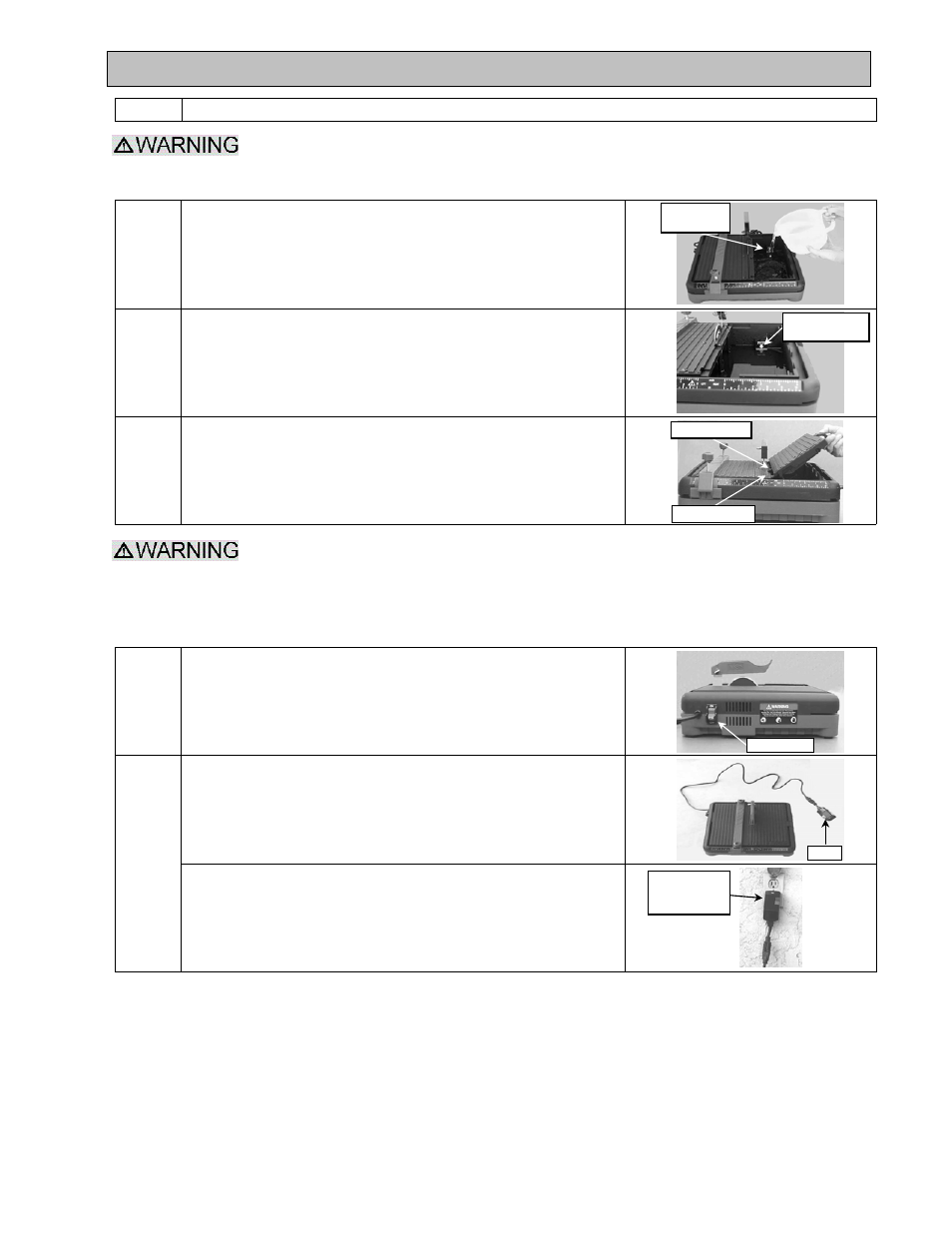 Setup, adjustment and operation | MK Diamond MK-145 220 Volt User Manual | Page 17 / 32