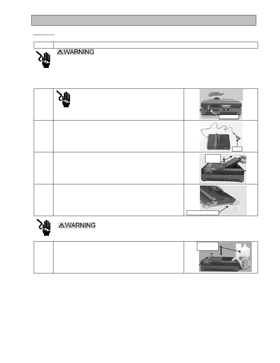 Setup, adjustment and operation | MK Diamond MK-145 220 Volt User Manual | Page 22 / 32