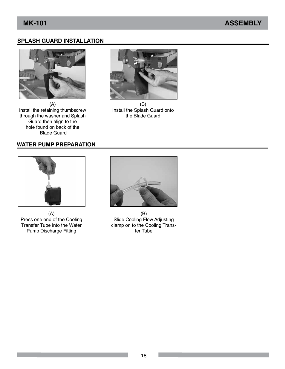 Mk-101 assembly | MK Diamond MK-101 User Manual | Page 18 / 52
