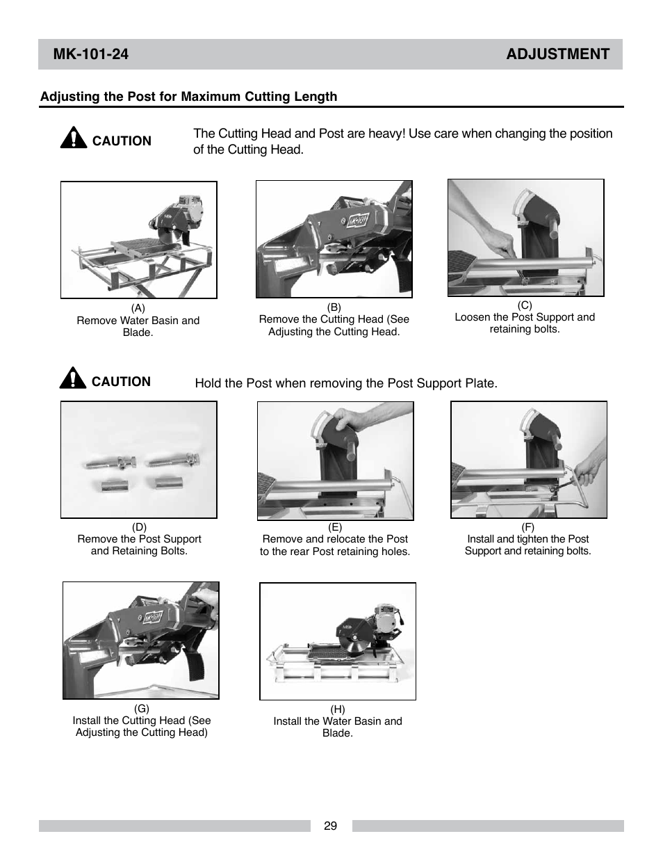 MK Diamond MK-101-24 User Manual | Page 29 / 52