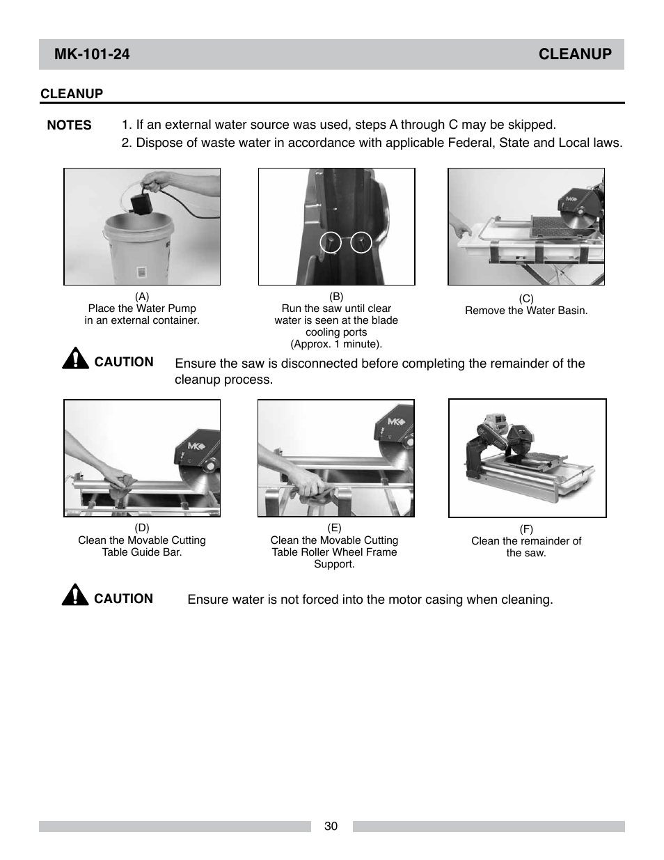 MK Diamond MK-101-24 User Manual | Page 30 / 52