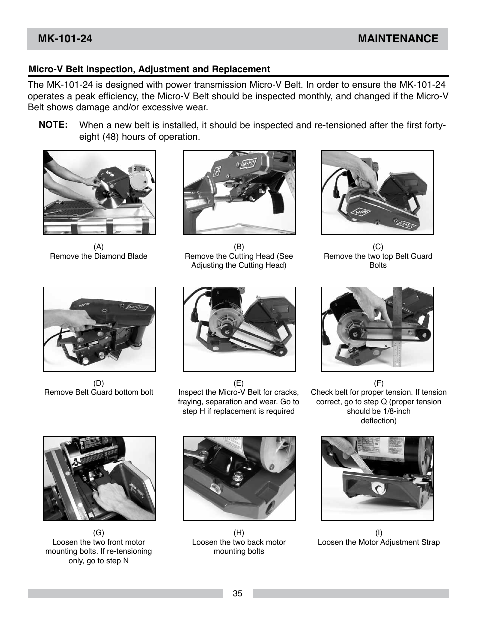 MK Diamond MK-101-24 User Manual | Page 35 / 52