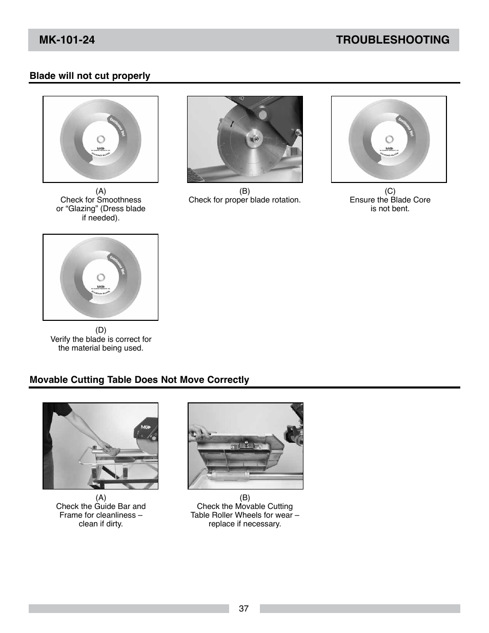 MK Diamond MK-101-24 User Manual | Page 37 / 52