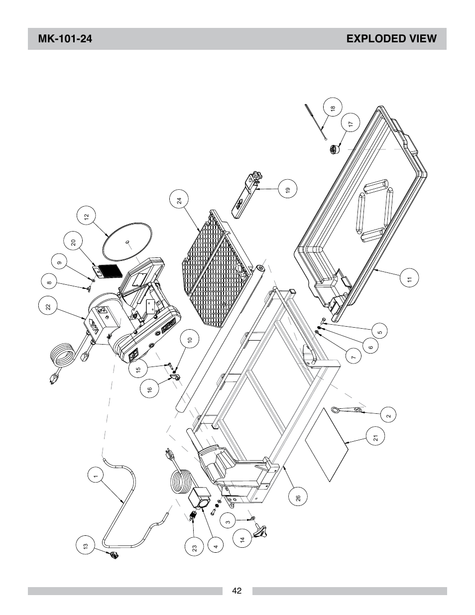 MK Diamond MK-101-24 User Manual | Page 42 / 52