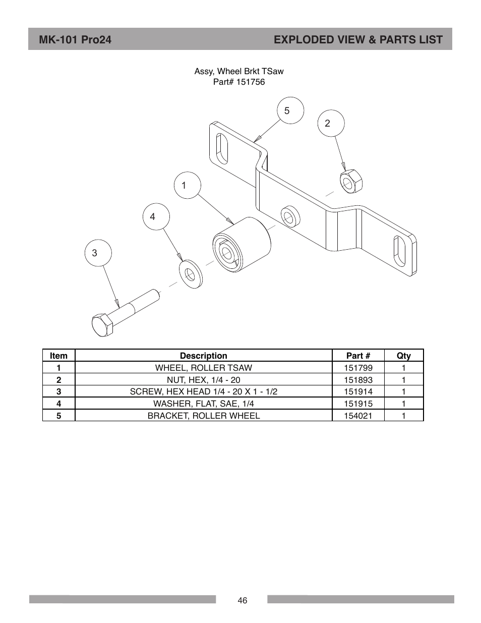 MK Diamond MK-101 Pro24 User Manual | Page 46 / 56