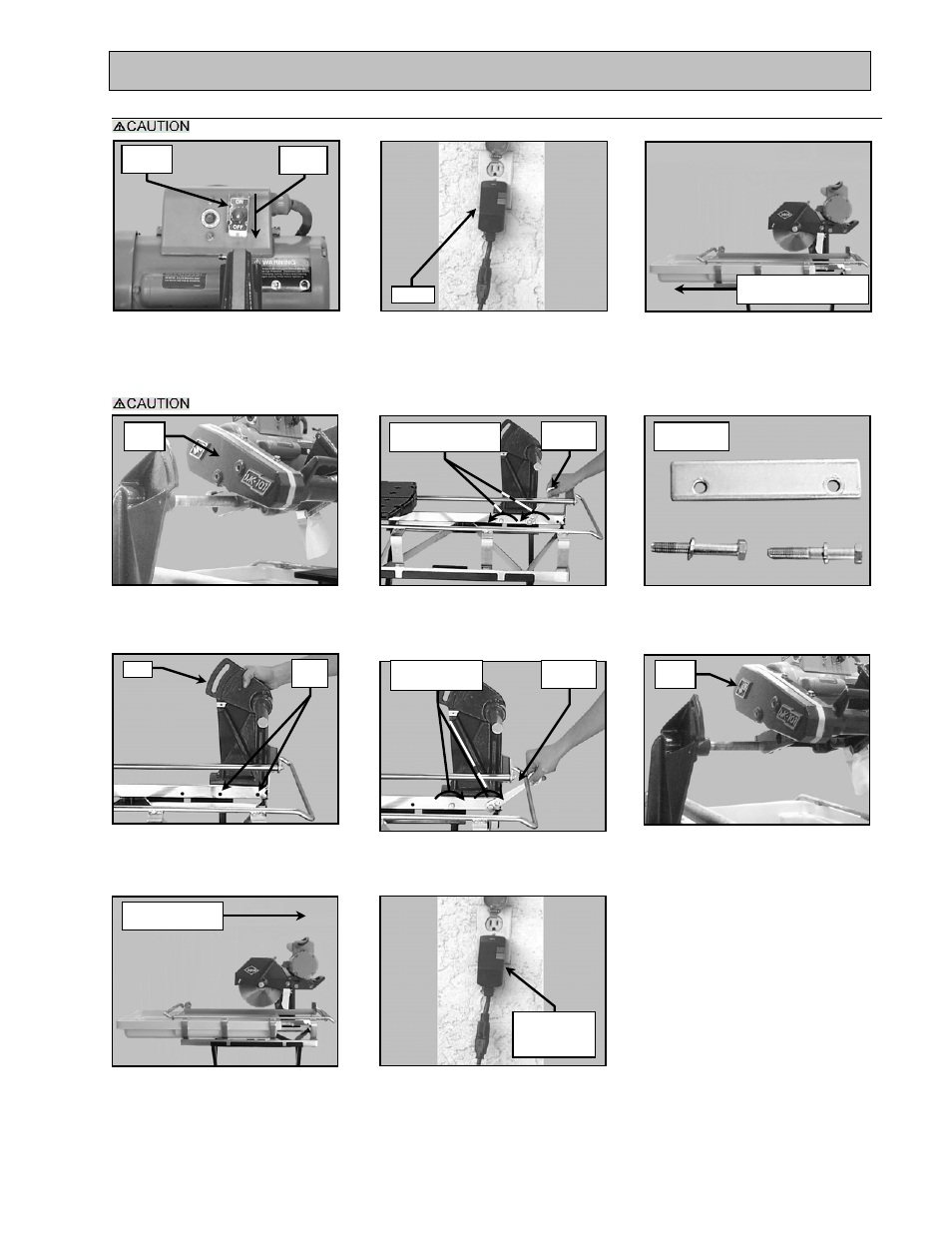 Setup, adjustment and operation, Adjusting the post for maximum cutting length | MK Diamond MK-101 Tracker User Manual | Page 23 / 45