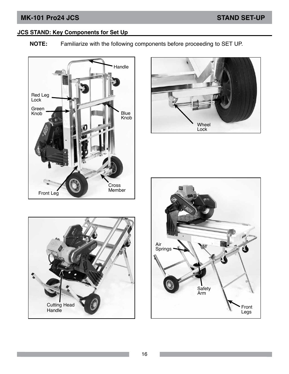 MK Diamond MK-101Pro24 JCS User Manual | Page 16 / 60