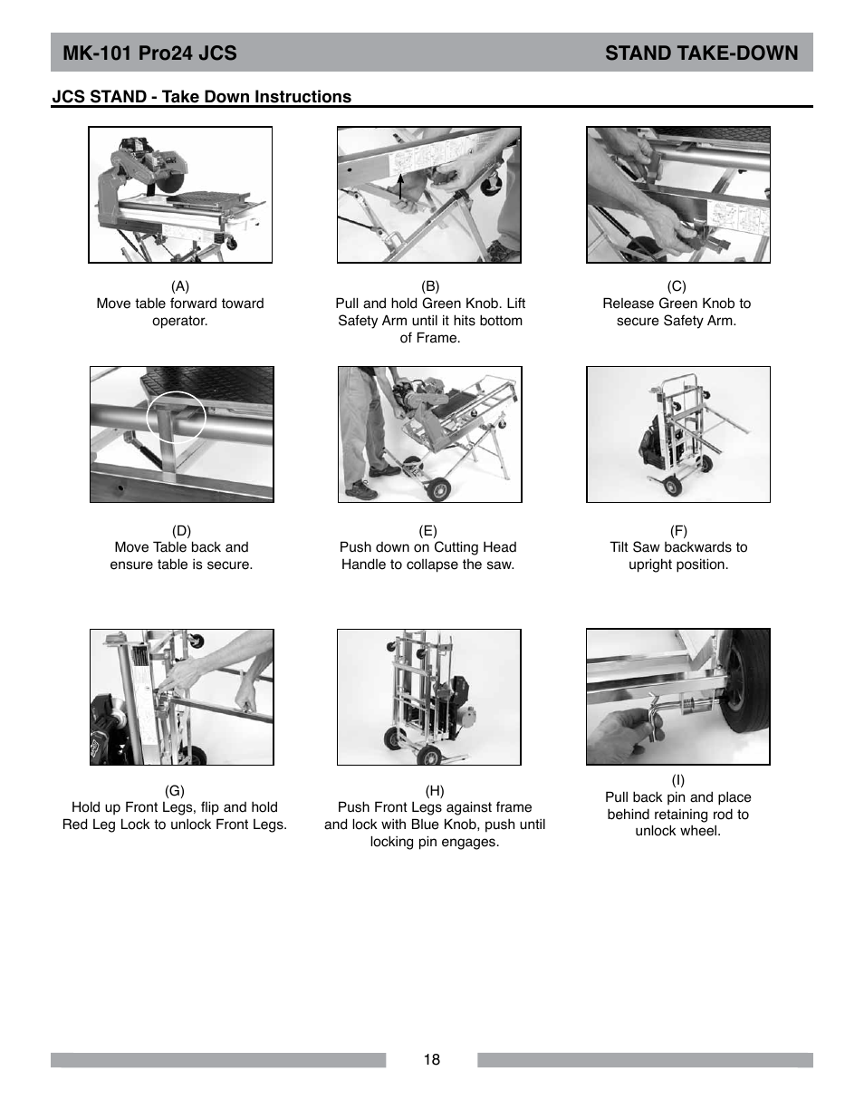 MK Diamond MK-101Pro24 JCS User Manual | Page 18 / 60