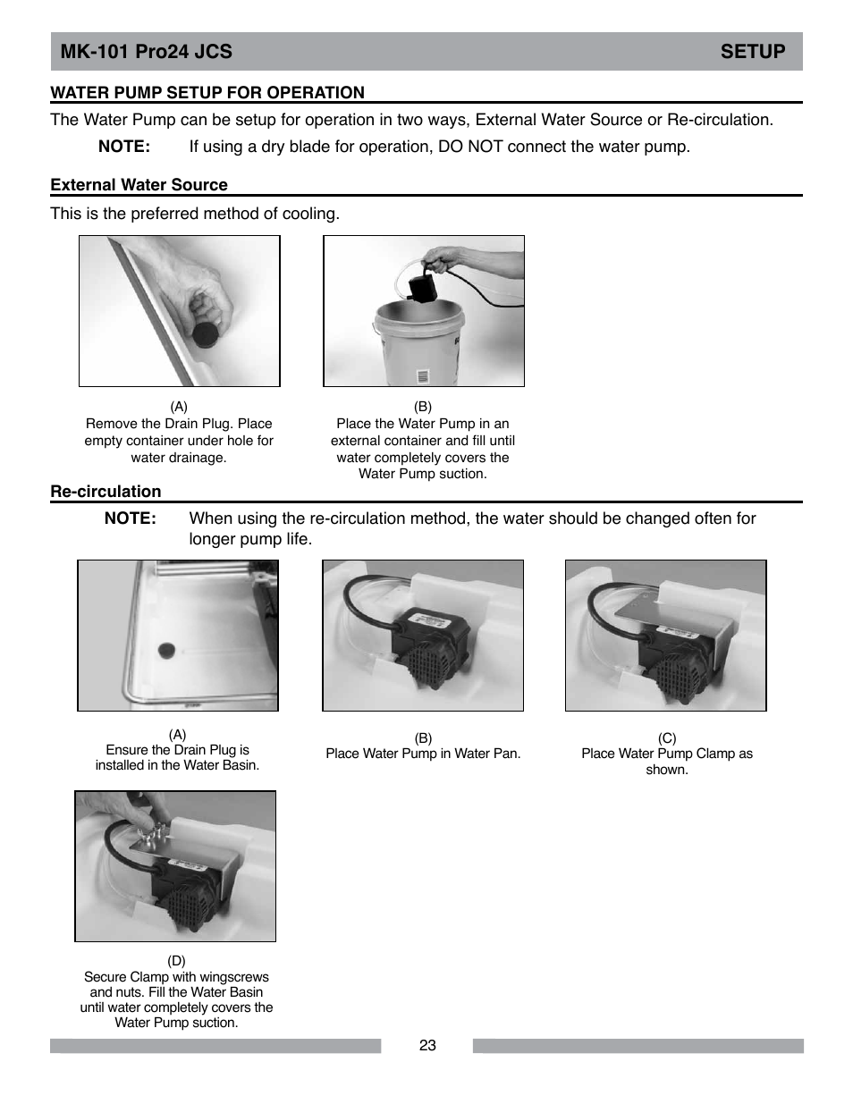 MK Diamond MK-101Pro24 JCS User Manual | Page 23 / 60