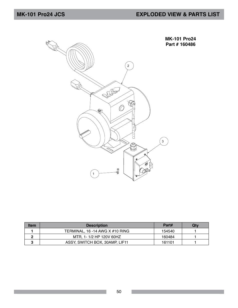MK Diamond MK-101Pro24 JCS User Manual | Page 50 / 60