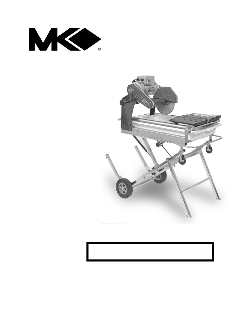 MK Diamond MK-101 JCS Rental User Manual | 51 pages