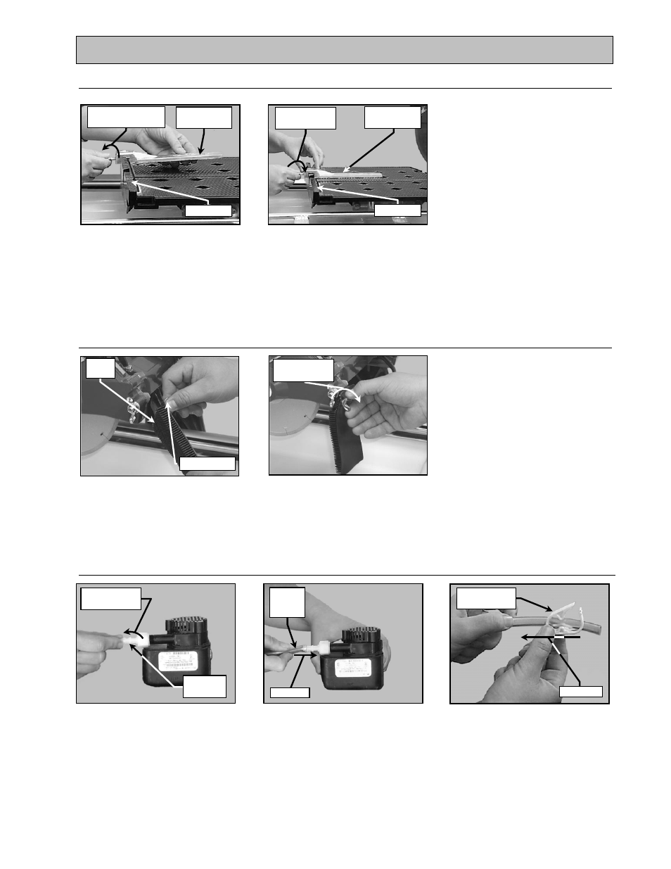 Unpacking, transport, jcs stand and assembly, Adjustable cutting guide installation, Splash guard installation | Water pump preparation | MK Diamond MK-101 JCS Rental User Manual | Page 17 / 51