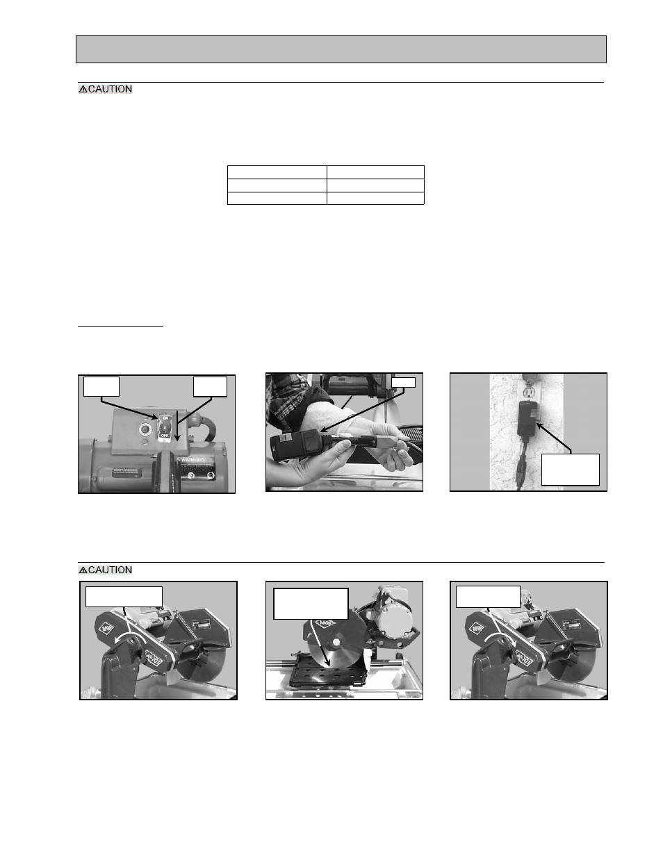 Setup, adjustment and operation, 4 mk-101 setup for operation, Set cutting depth | MK Diamond MK-101 JCS Rental User Manual | Page 20 / 51