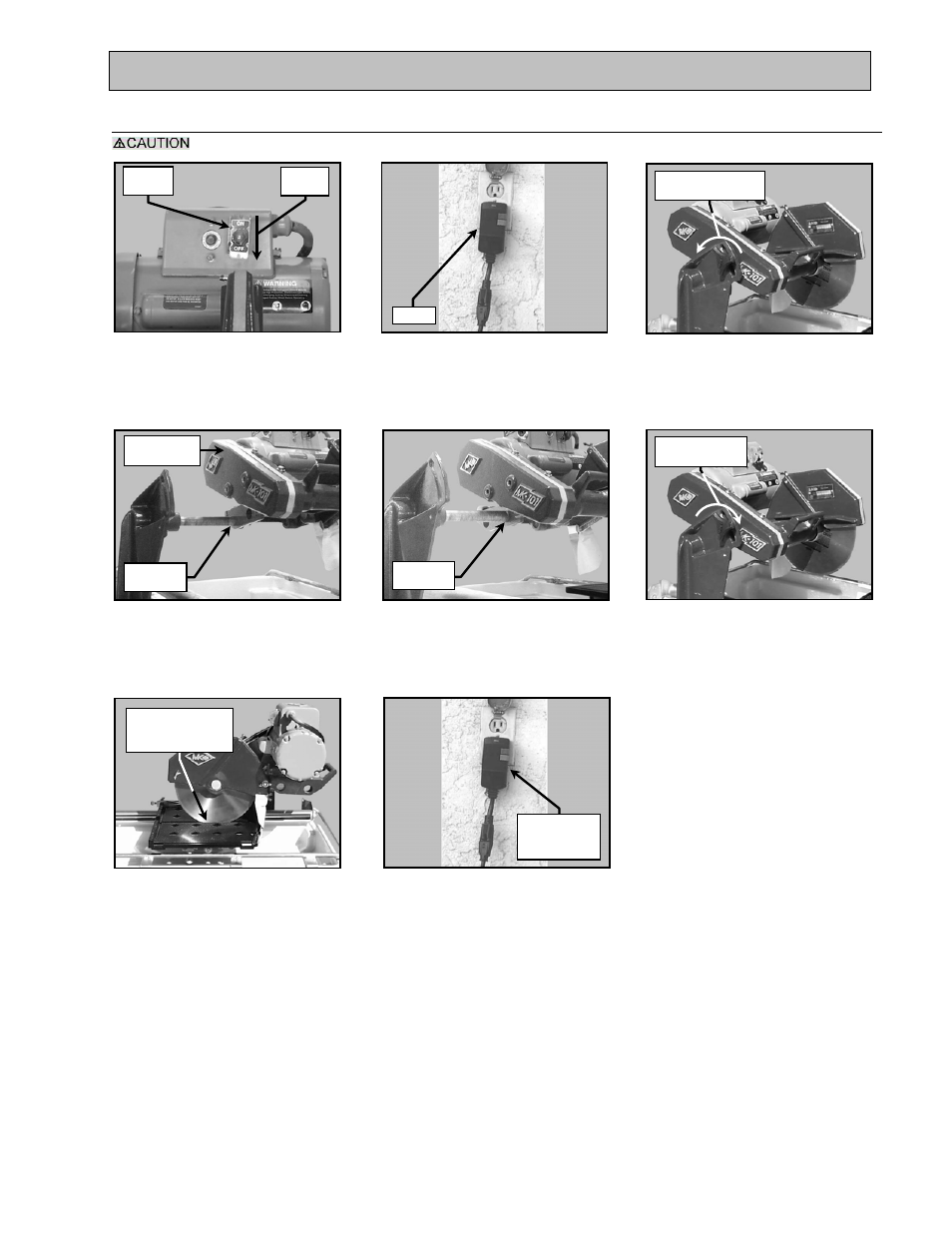 Setup, adjustment and operation, Adjusting the cutting head | MK Diamond MK-101 JCS Rental User Manual | Page 25 / 51