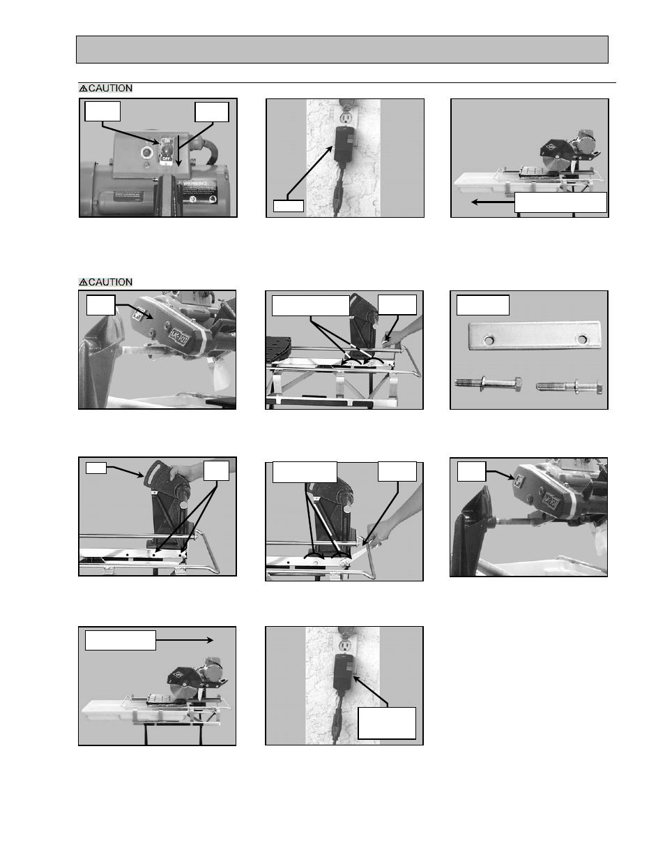 Setup, adjustment and operation, Adjusting the post for maximum cutting length | MK Diamond MK-101 JCS Rental User Manual | Page 26 / 51