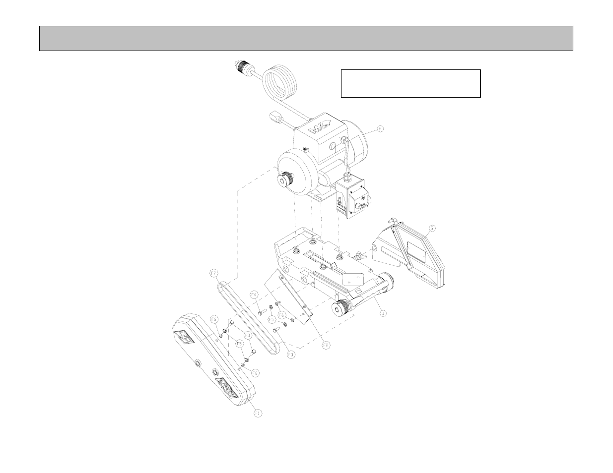 Exploded view and parts list | MK Diamond MK-101 JCS Rental User Manual | Page 42 / 51