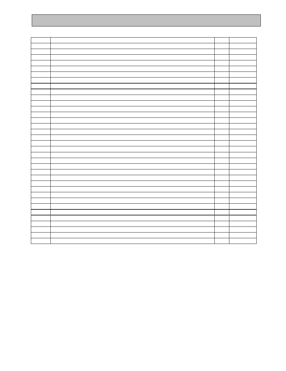 Exploded view and parts list | MK Diamond MK-101 JCS Rental User Manual | Page 47 / 51