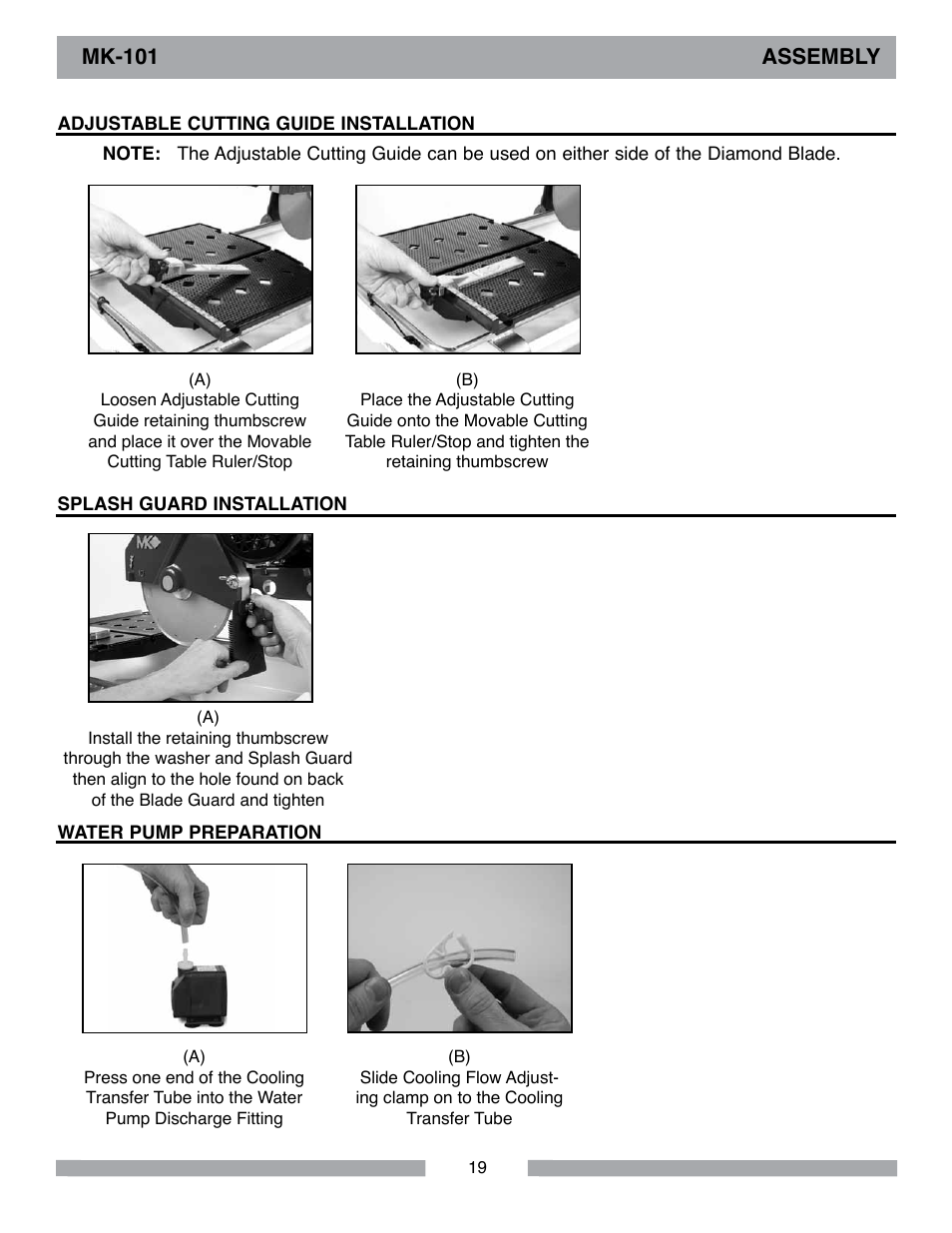 MK Diamond MK-101 Lowes User Manual | Page 19 / 56