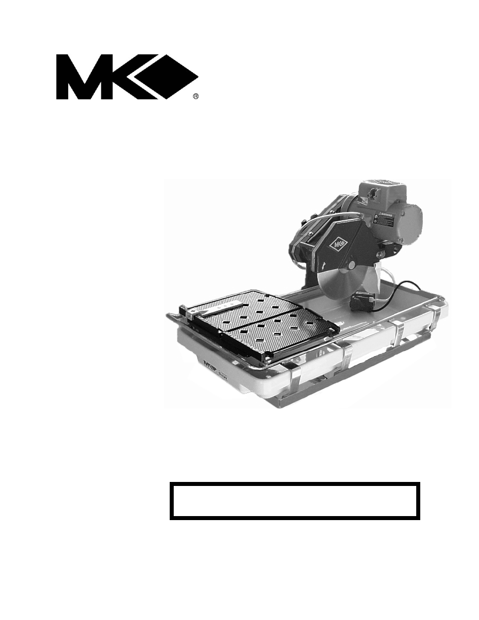 MK Diamond MK-100 Tracker User Manual | 46 pages