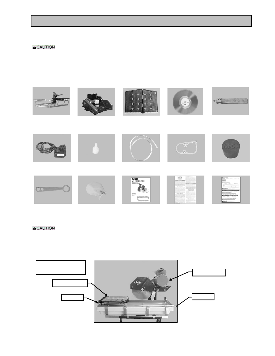 Unpacking, transport, universal stand and assembly | MK Diamond MK-100 Tracker User Manual | Page 11 / 46