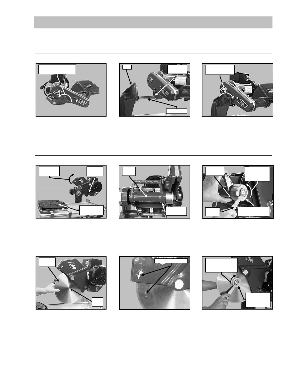 Unpacking, transport, universal stand and assembly, Assembly, Cutting head installation | Diamond blade installation | MK Diamond MK-100 Tracker User Manual | Page 13 / 46