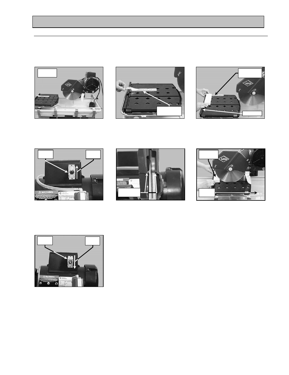 Maintenance and troubleshooting, Blade dressing | MK Diamond MK-100 Tracker User Manual | Page 30 / 46