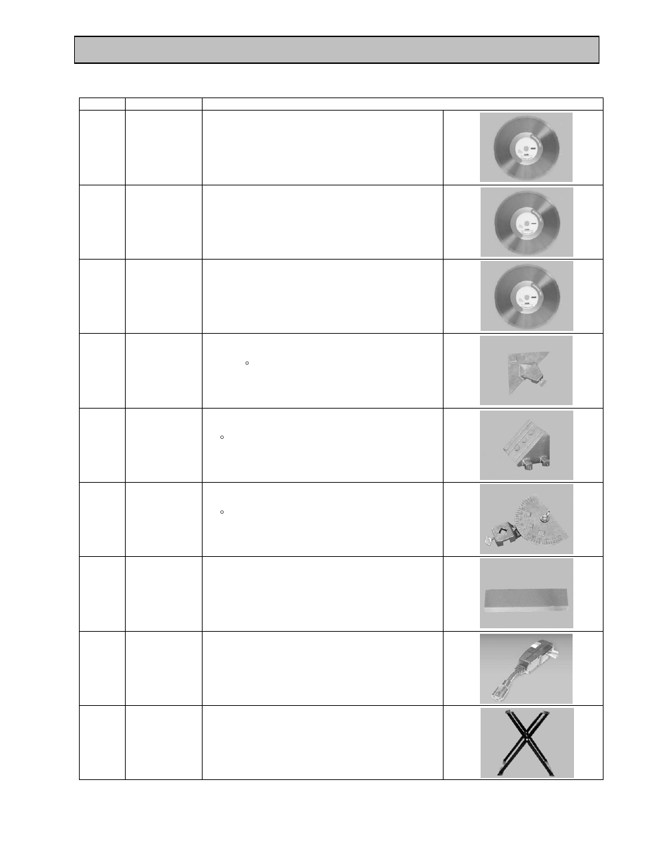 Accessories | MK Diamond MK-100 Tracker User Manual | Page 44 / 46