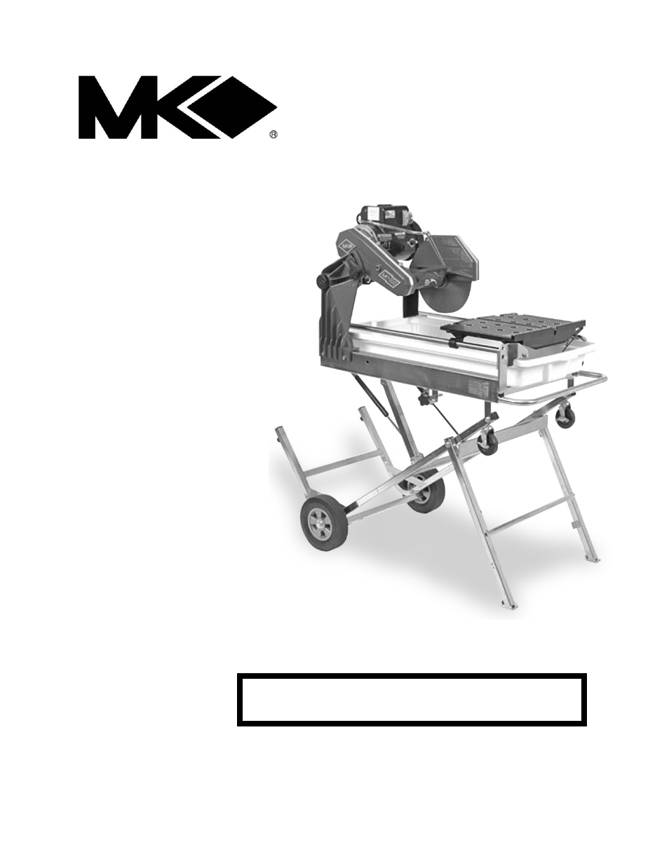 MK Diamond MK-100 JCS User Manual | 49 pages