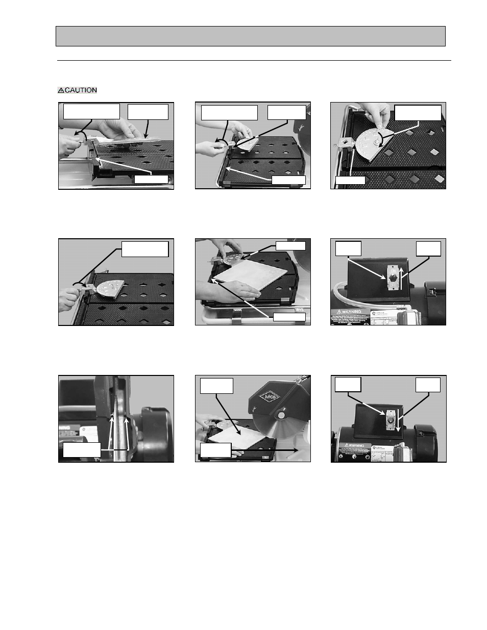 Setup, adjustment and operation, Off-angle cutting | MK Diamond MK-100 JCS User Manual | Page 24 / 49