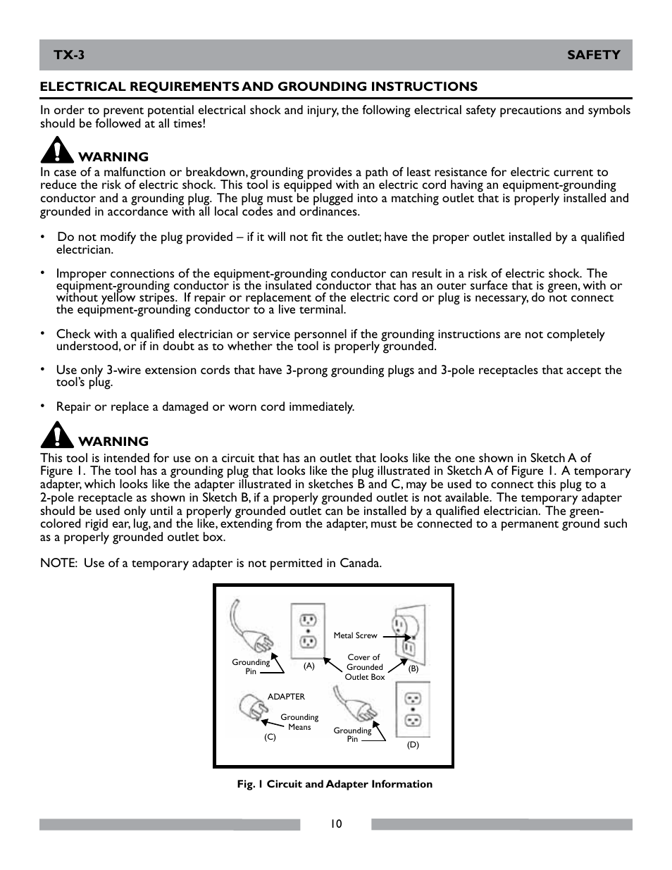 MK Diamond TX-3 User Manual | Page 10 / 52